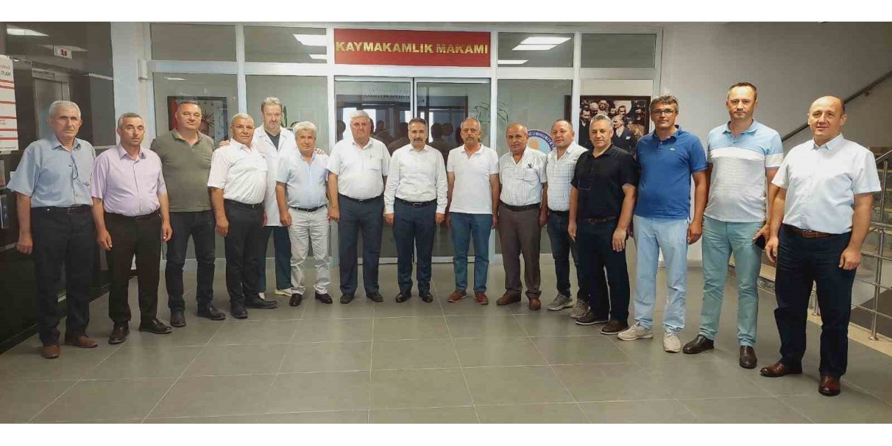 Kaymakam Taşçı Ergene’ye veda etti