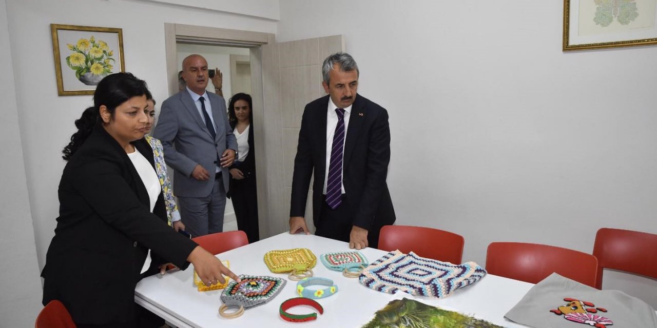 Vali Sezer tarihi konakları inceledi