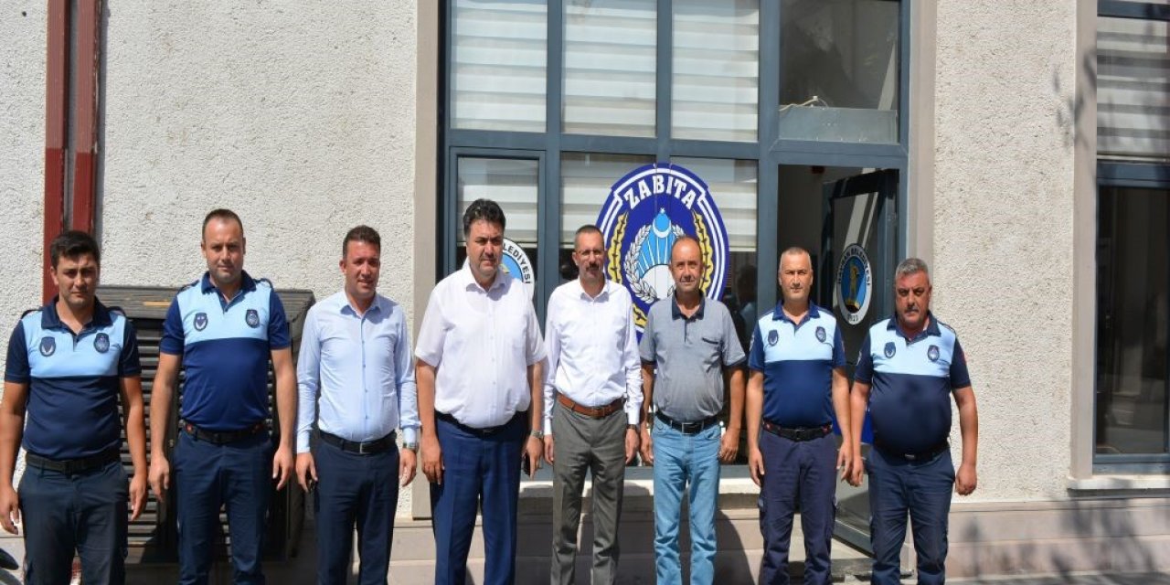 Havran kaymakamından Zabıta Haftası ziyareti