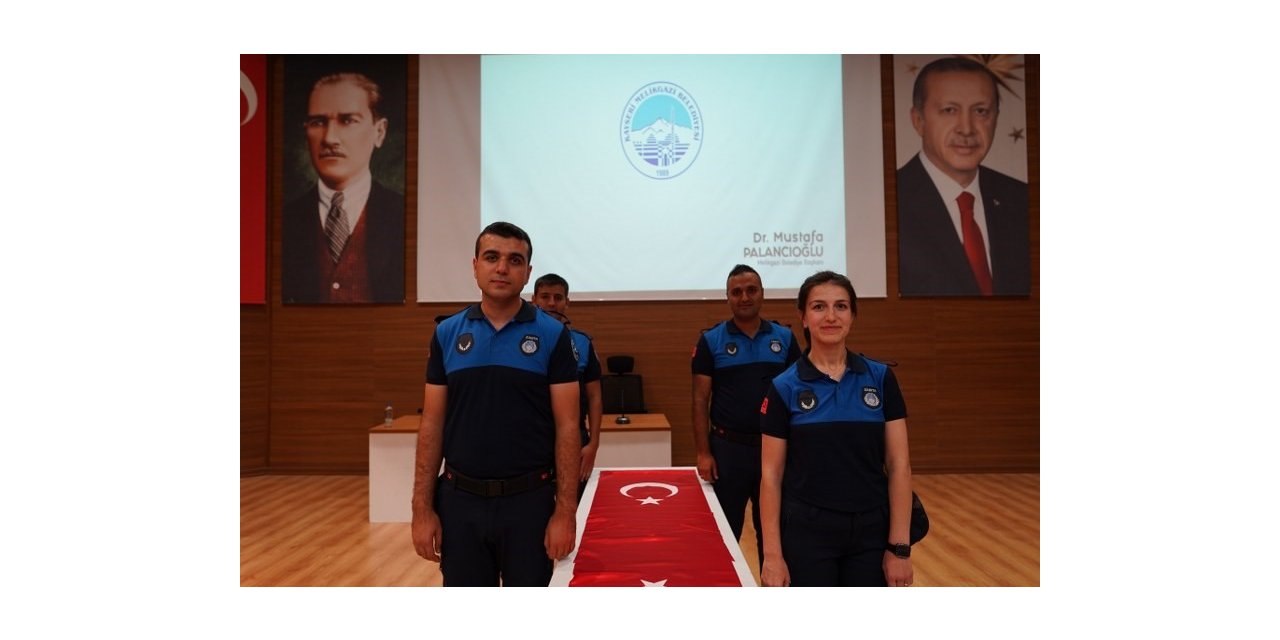 Başkan Palancıoğlu, zabıtalarla bir araya gelerek haftalarını kutladı