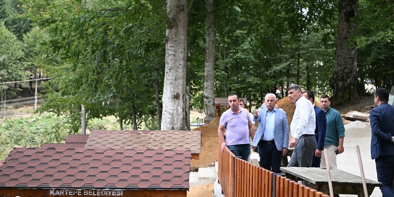 Kartepe’ye yeni mesire alanı
