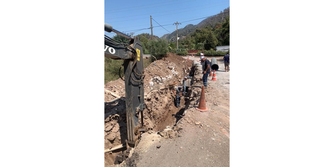 Marmaris Belediyesi su baskınlarının önüne geçecek