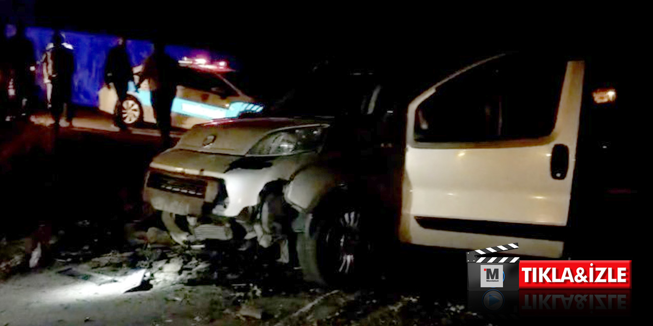 Tarlasından geçen asfaltı söktü! Yoldan geçen otomobilin kaza yapmasına sebep oldu