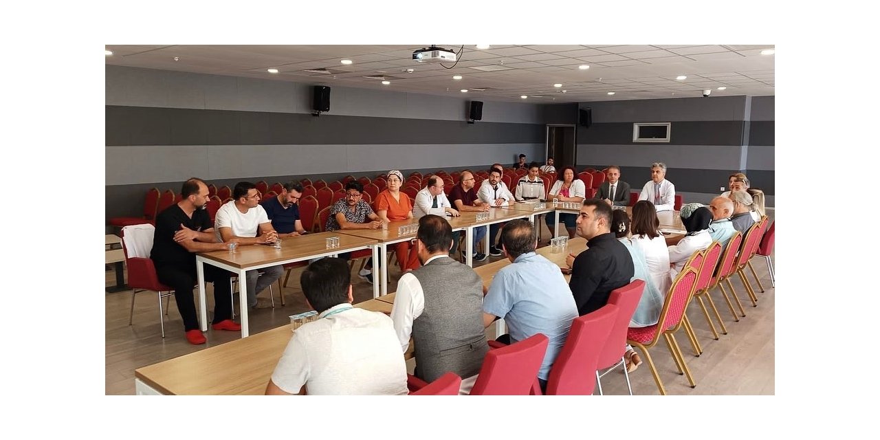 500 Yataklı Devlet Hastanesinin cihaz ihtiyaçları için toplantı yapıldı