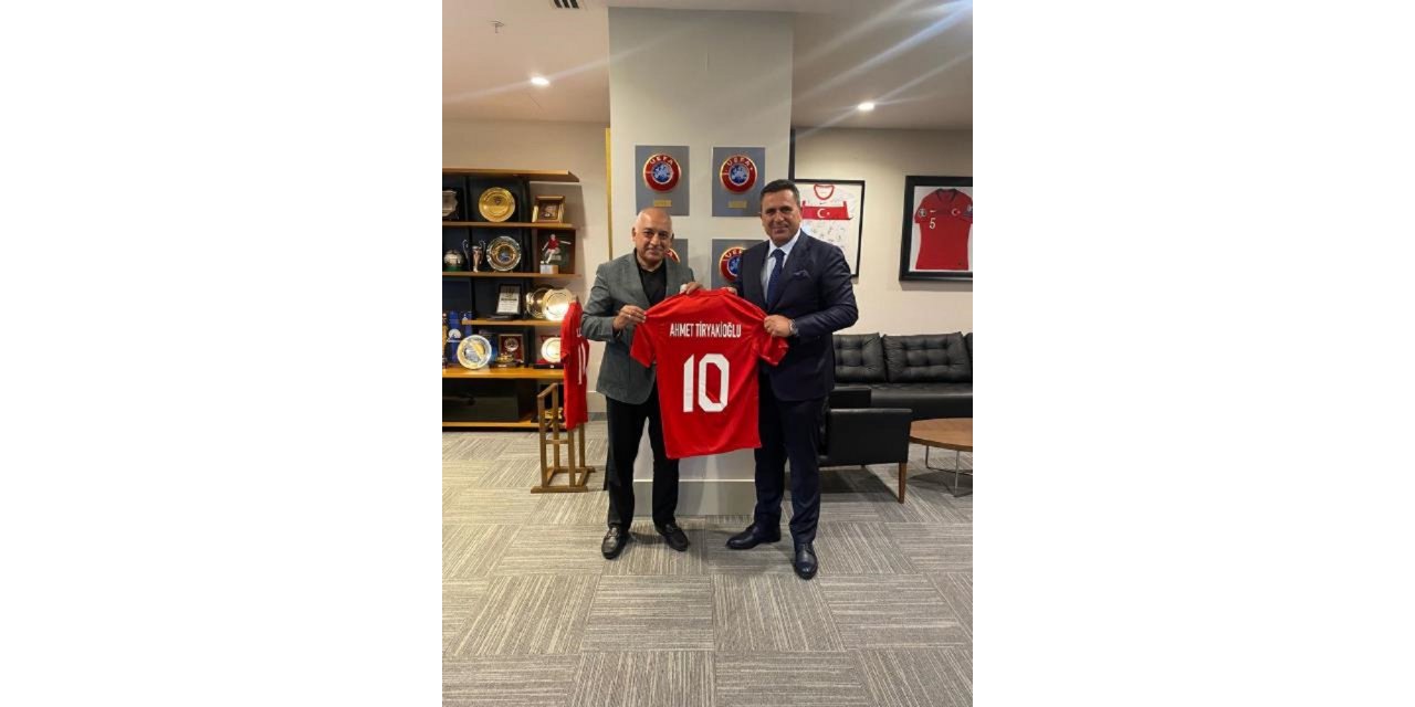 Kadooğlu, TFF Başkan Mehmet Büyükekşi ile bir araya geldi