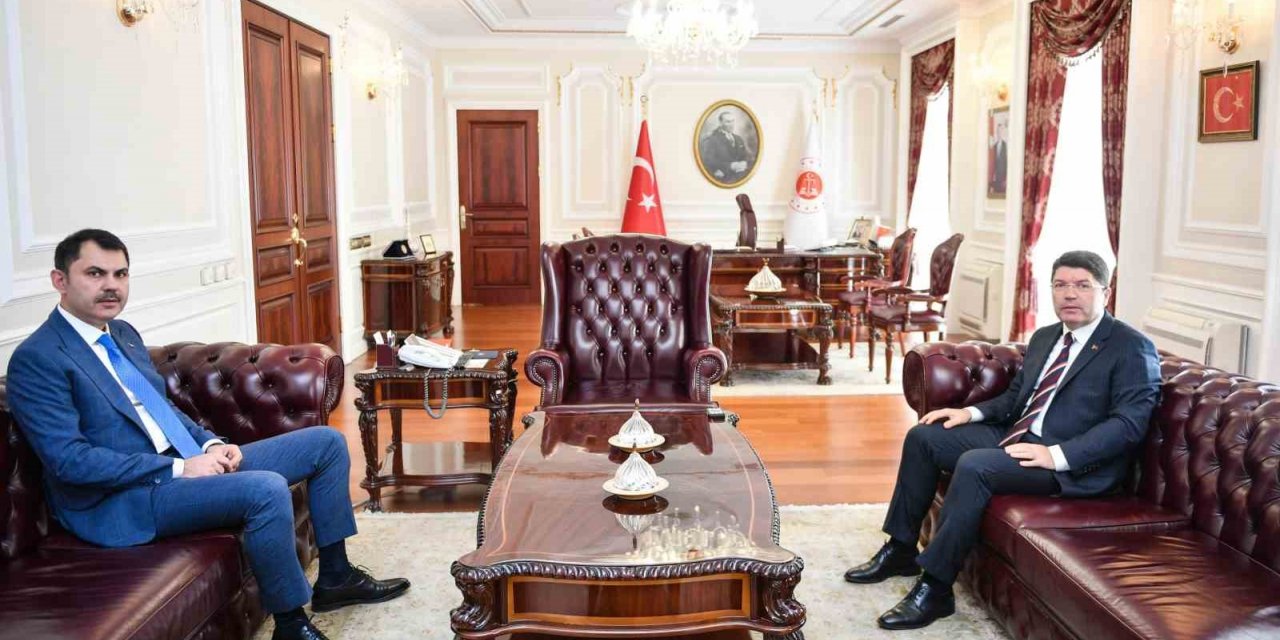 TBMM Çevre Komisyonu Başkanı Kurum’dan Bakan Tunç’a ziyaret