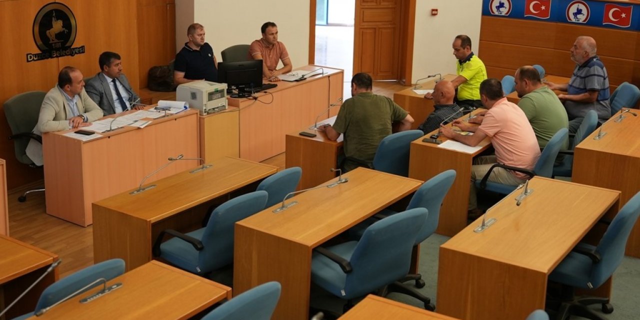 Son kararı Düzce Belediyesi verdi