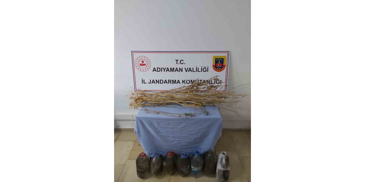 Adıyaman’da kubar esrar maddesi ele geçirildi