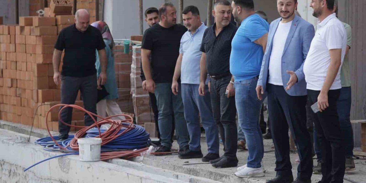 Düzce yüzme havuzu inşaatı hızla ilerliyor