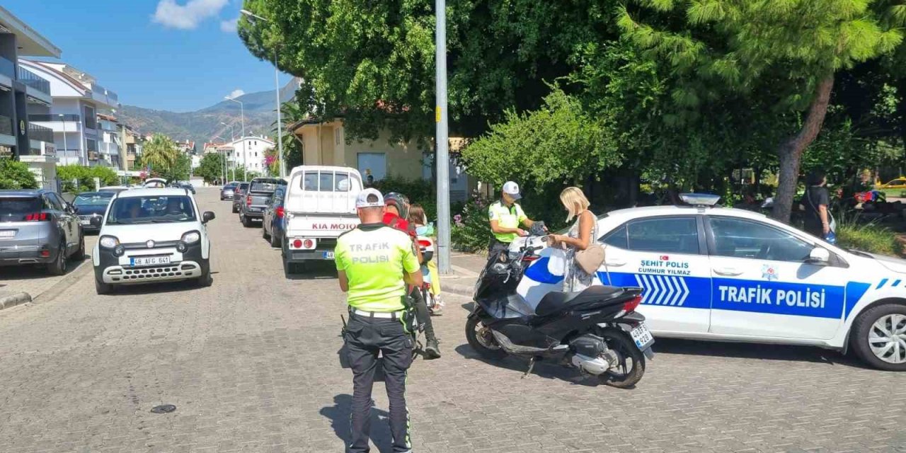 Marmaris’te drone destekli denetim