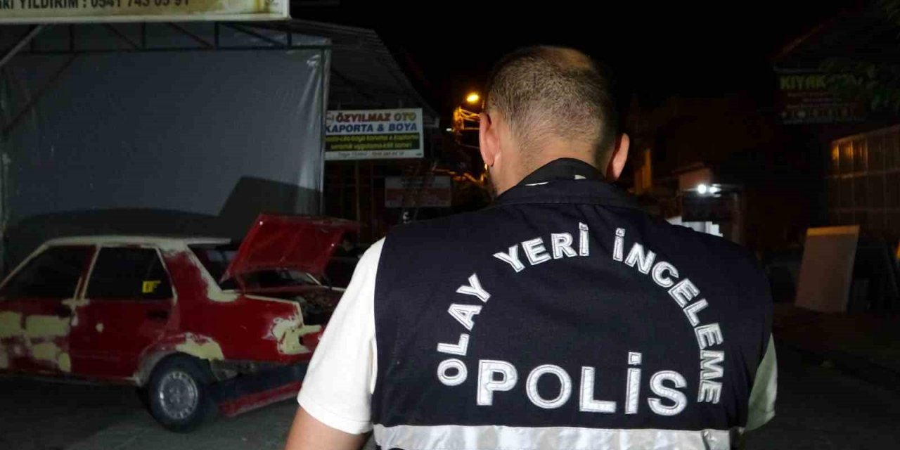 Uşak sanayi sitesinde silahlı kavga! 1'i ağır 2 yaralı