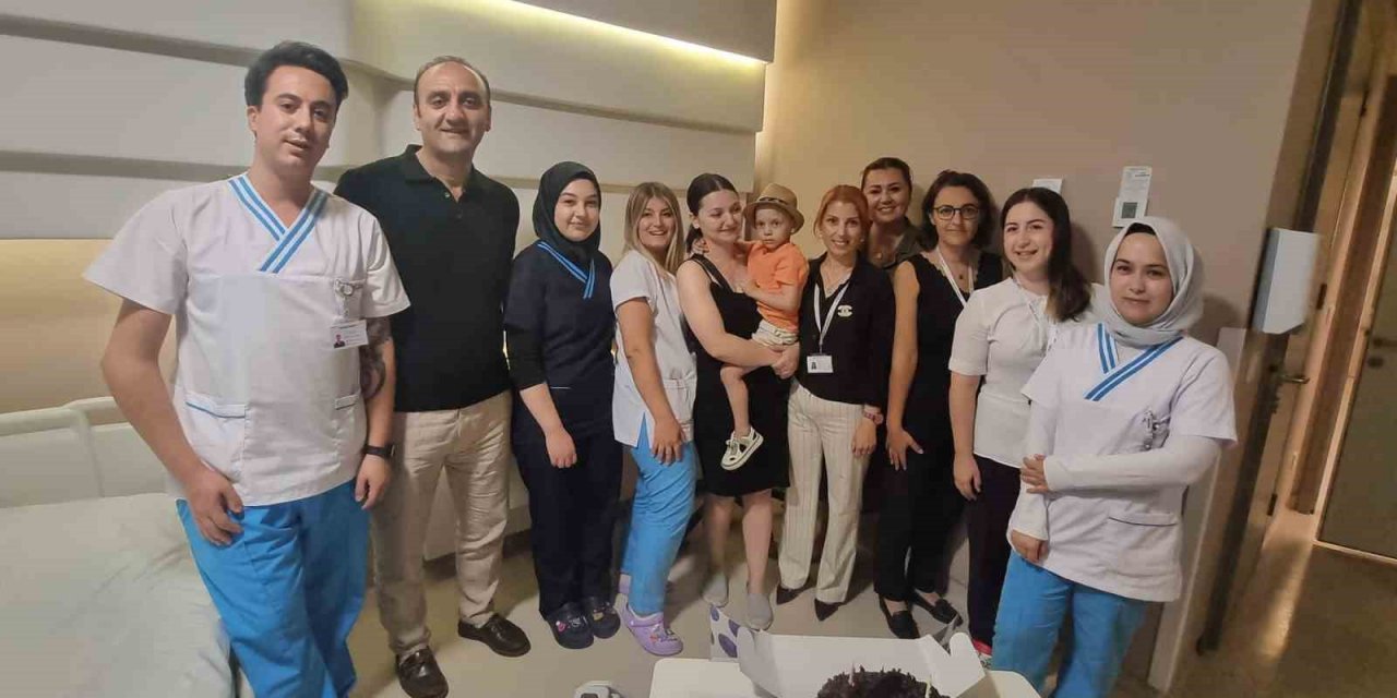 3 yaşındaki çocuk Bursa’da sağlığına kavuştu