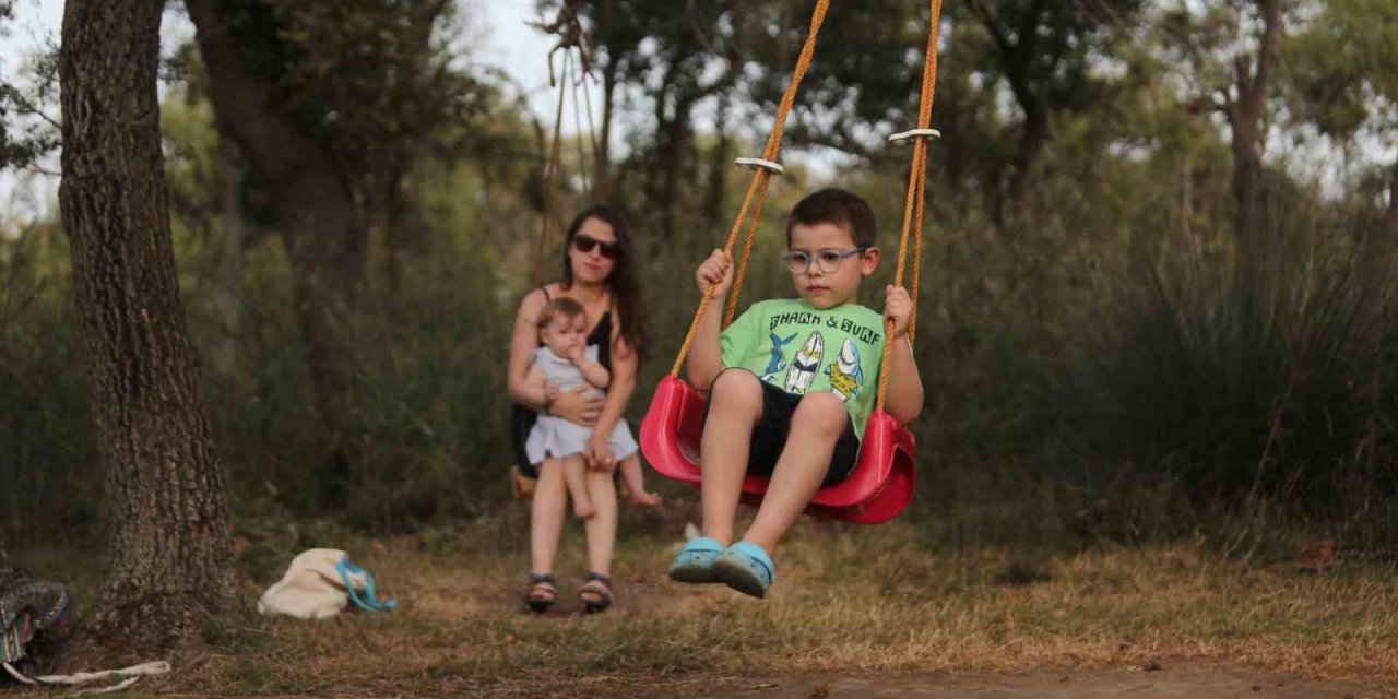 Karacabey longoz ormanları sonbaharda da güzel