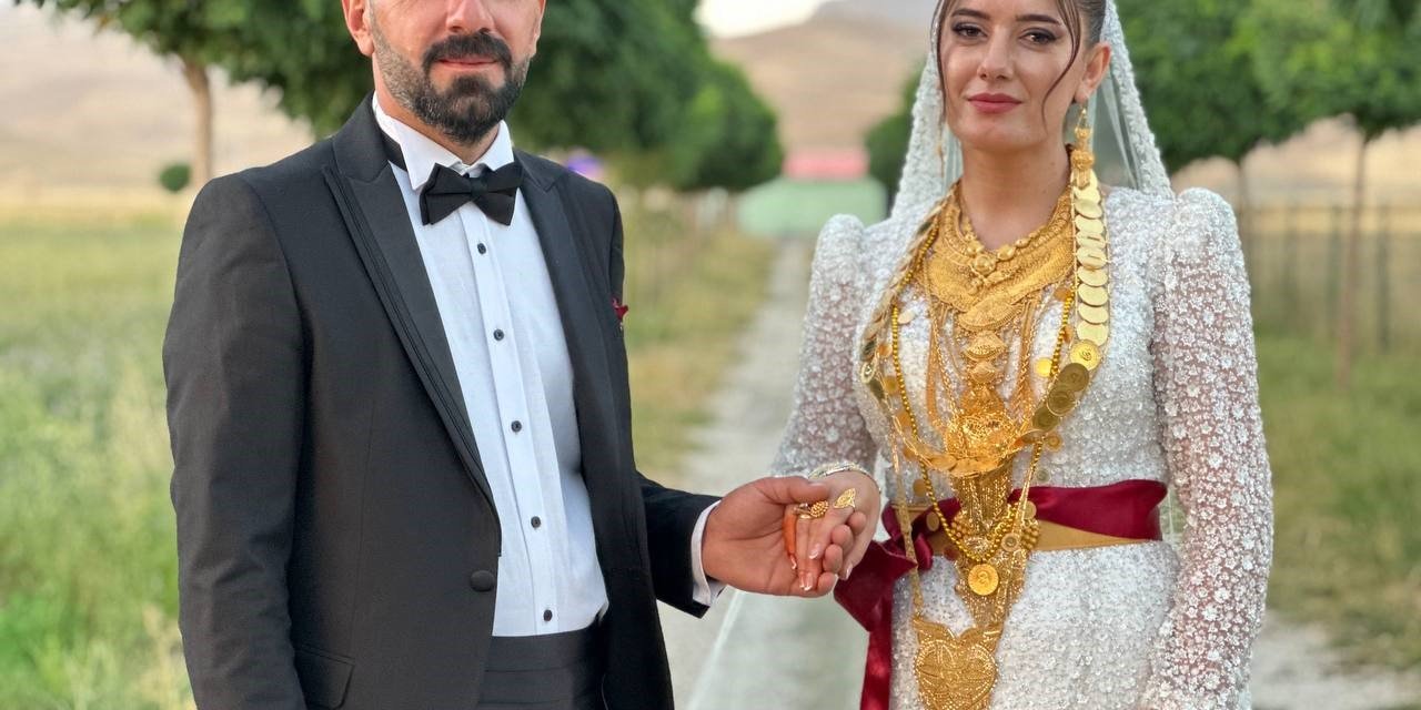 Geline kilolarca altın, damada ise 2 milyon TL takıldı
