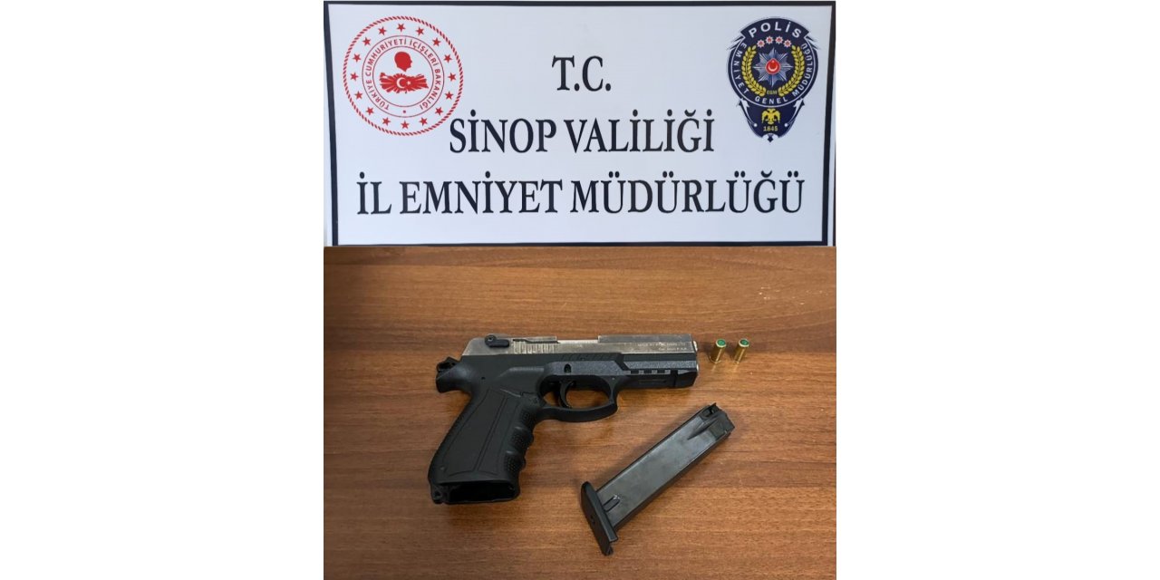 Sinop’ta magandaya suçüstü