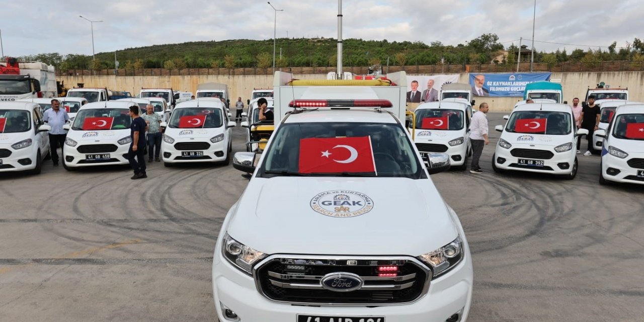 Gebze Belediyesi’nin filosu büyüyor