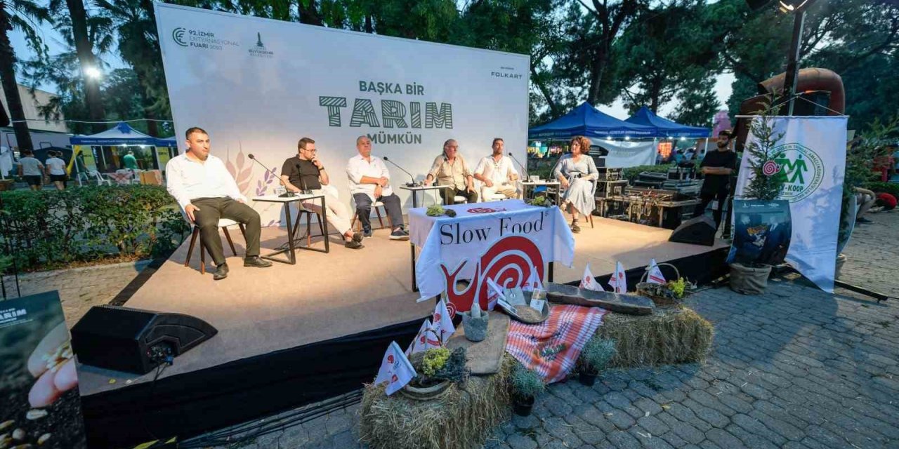 92. İzmir Enternasyonal Fuarı’nda gençlerle “Slow Food” konuşuldu