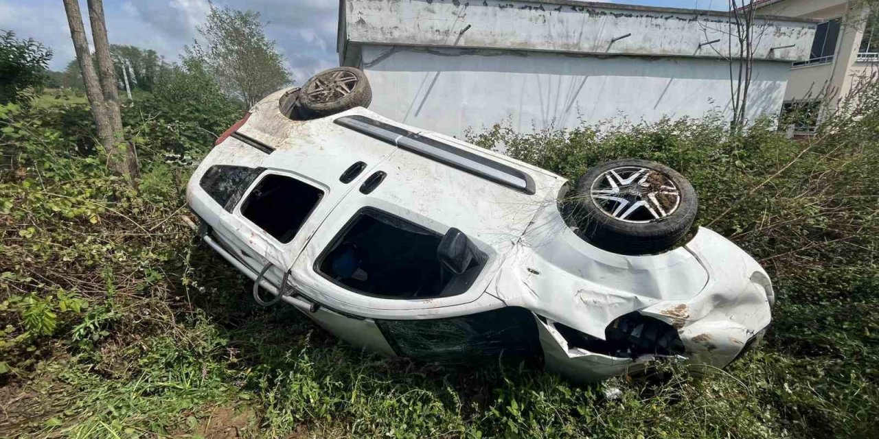 Samsun’da kaza: 1 yaralı