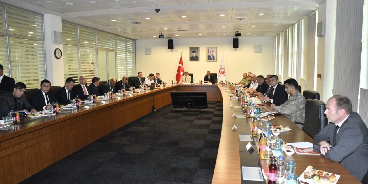 Kapıkule’de sınır güvenliği toplantısı