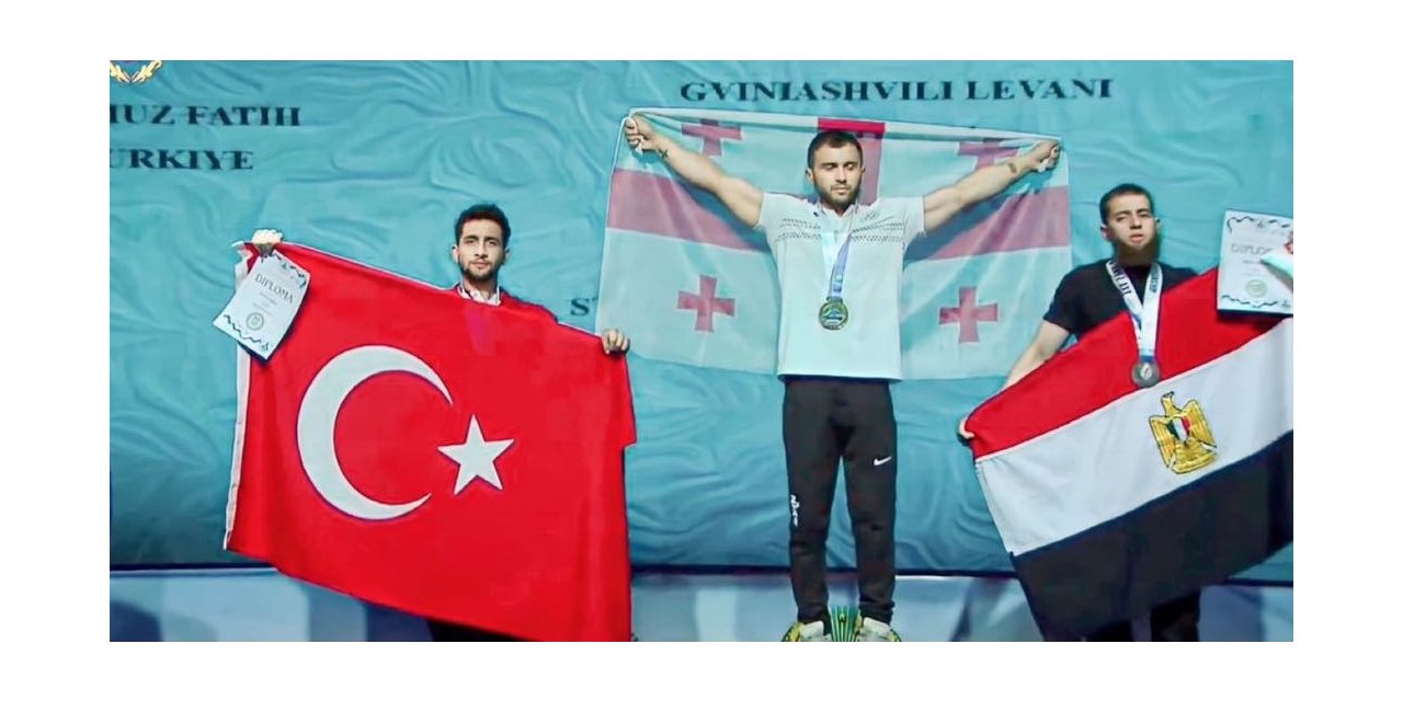 Adanalı Fatih Kamuz, Dünya Bilek Güreşi Şampiyonasından ikinci oldu