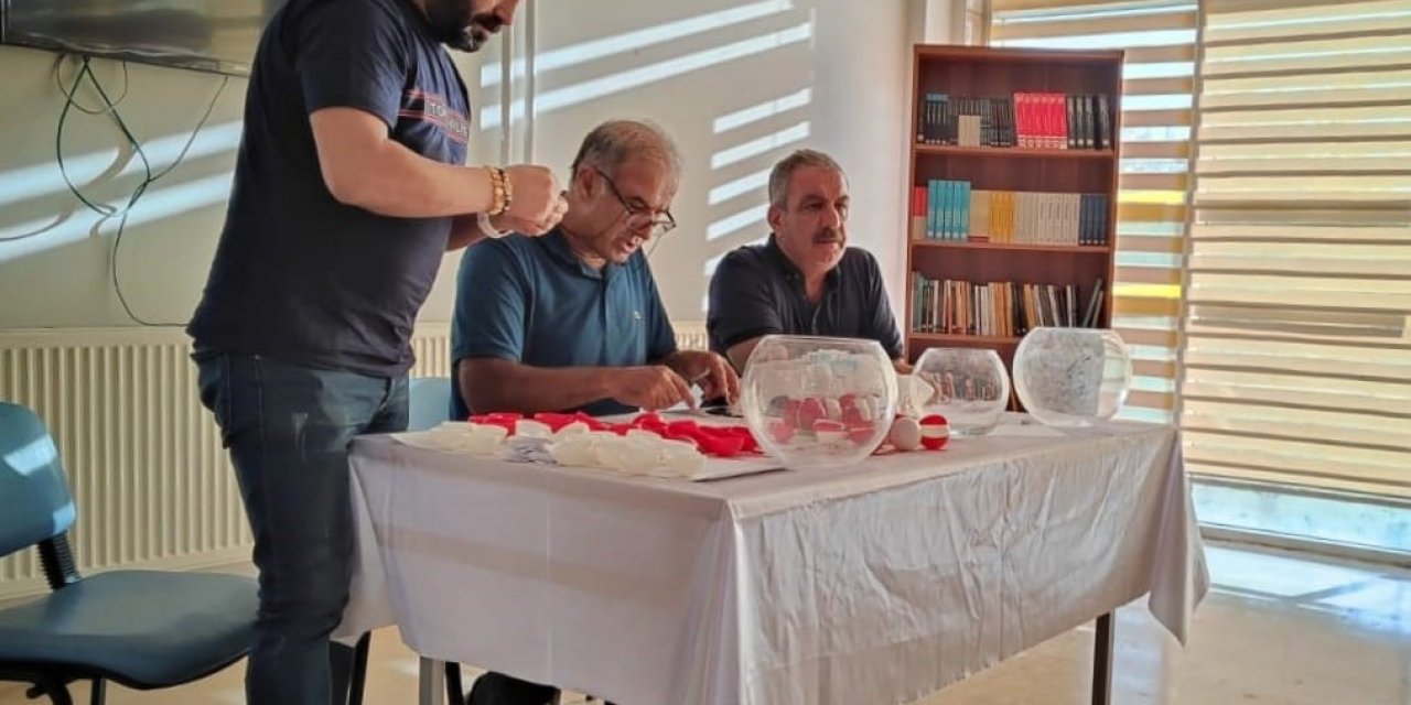 Diyarbakır amatör küme kuraları çekildi