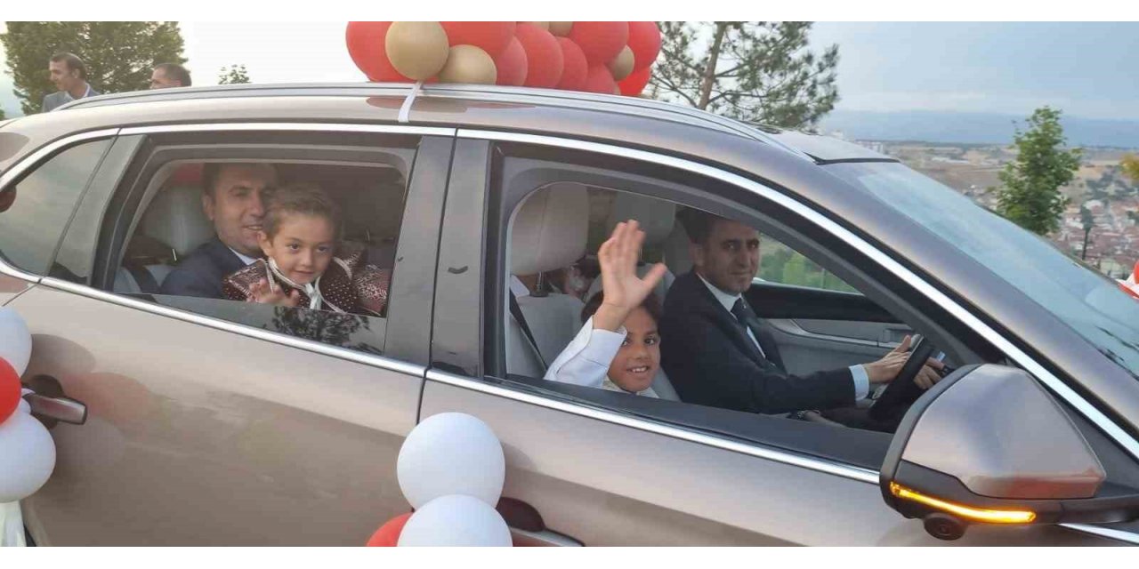 TOGG’lar sünnet çocukları için süslendi