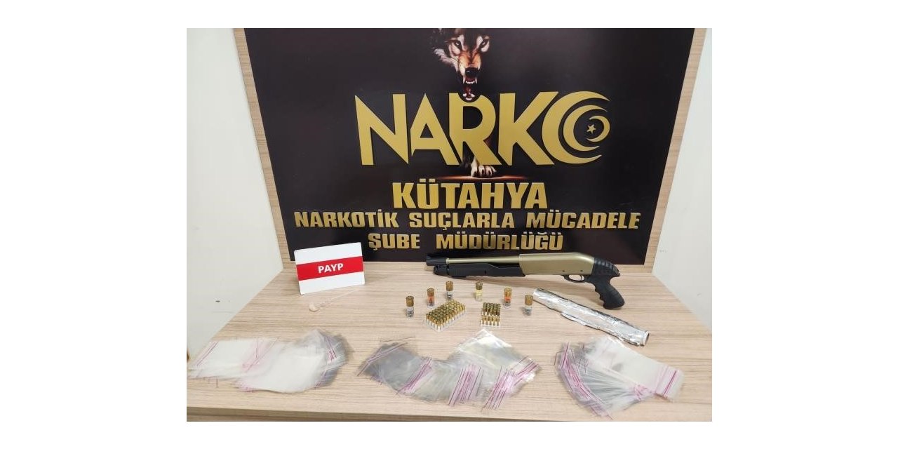 Kütahya’da uyuşturucu ticareti yaptığı iddia edilen şahıs tutuklandı