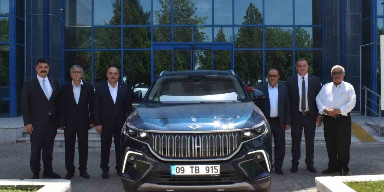 Aydın Ticaret Borsası, TOGG’u teslim aldı