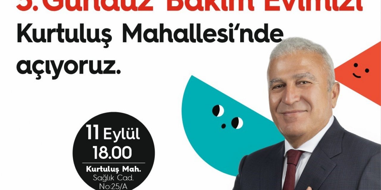 Efeler’de 5’inci Gündüz Bakımevi açılıyor