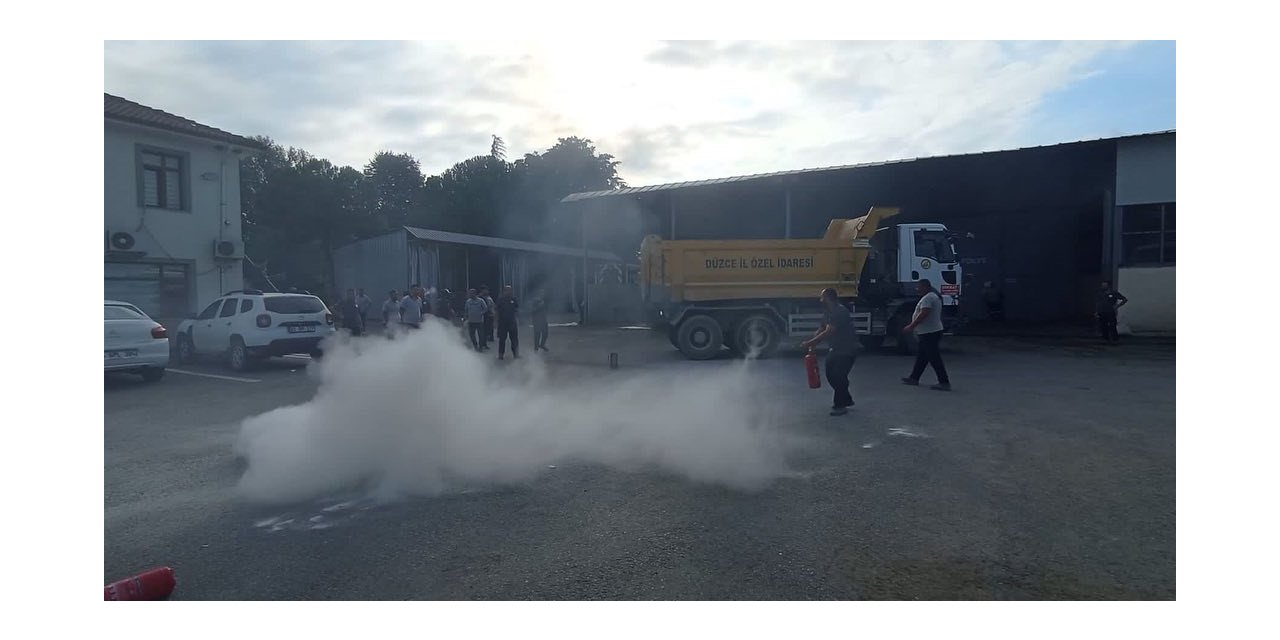 Alevlere müdahale etmeyi öğrendiler