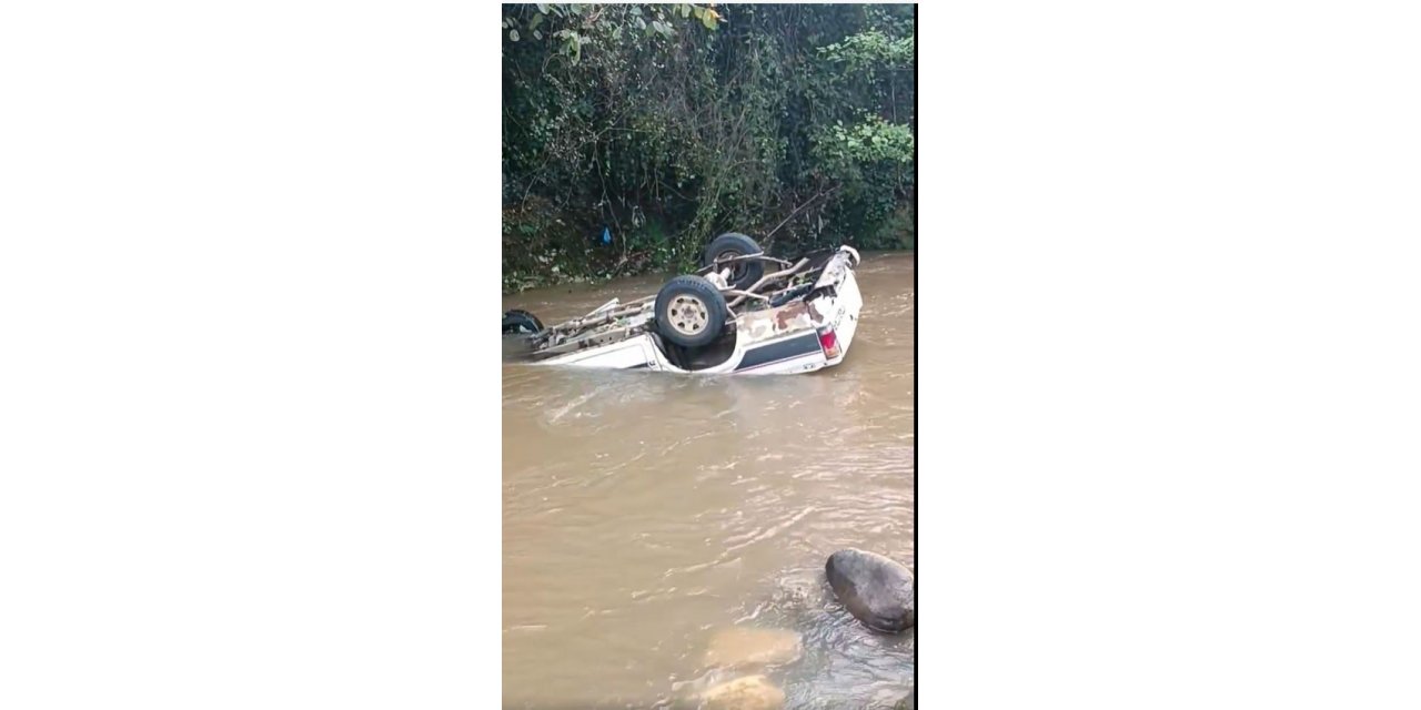 Giresun’da trafik kazası: 1 ölü, 2 yaralı