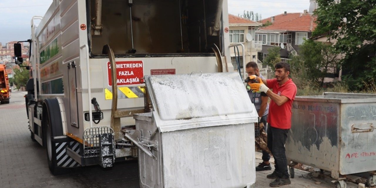 Yalova Belediyesi’nden çöp poşetlerinin ağzını bağlayın uyarısı