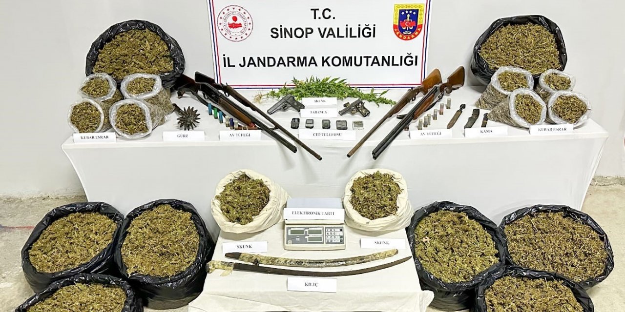 Sinop’ta uyuşturucu operasyonu:1 gözaltı