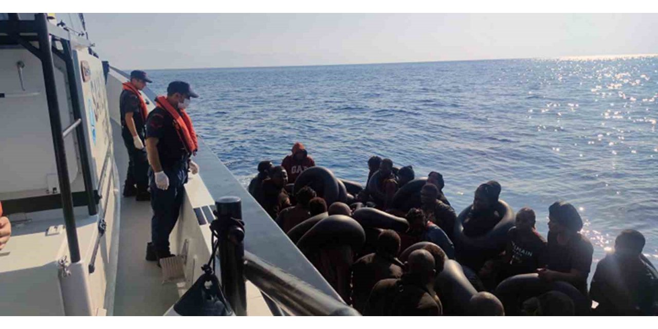 Fethiye’de 38 göçmen yakalandı