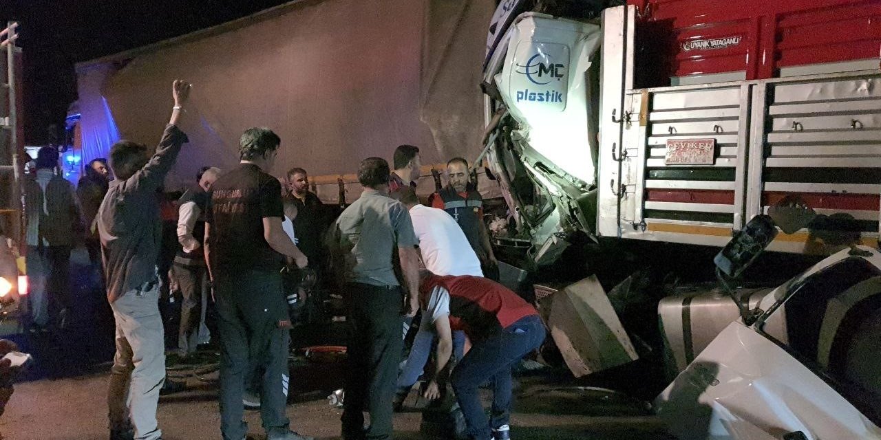 Çorum’da tır kazası: 1 ölü