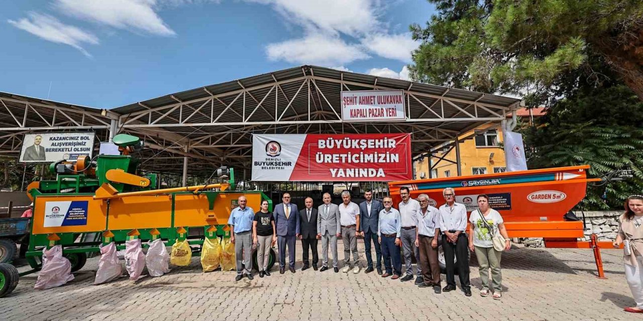 Denizli Büyükşehirden üreticilere bir destek daha