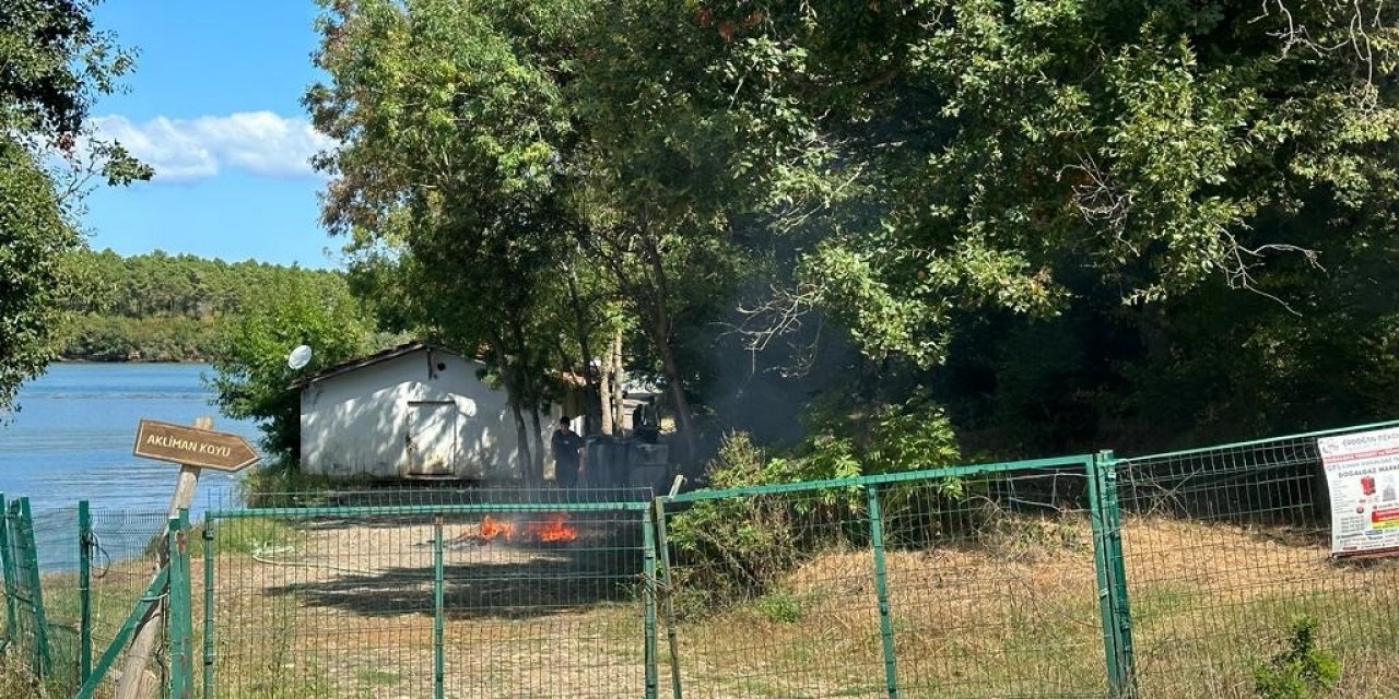 Sinop’ta yangın ihbarı paniğe neden oldu