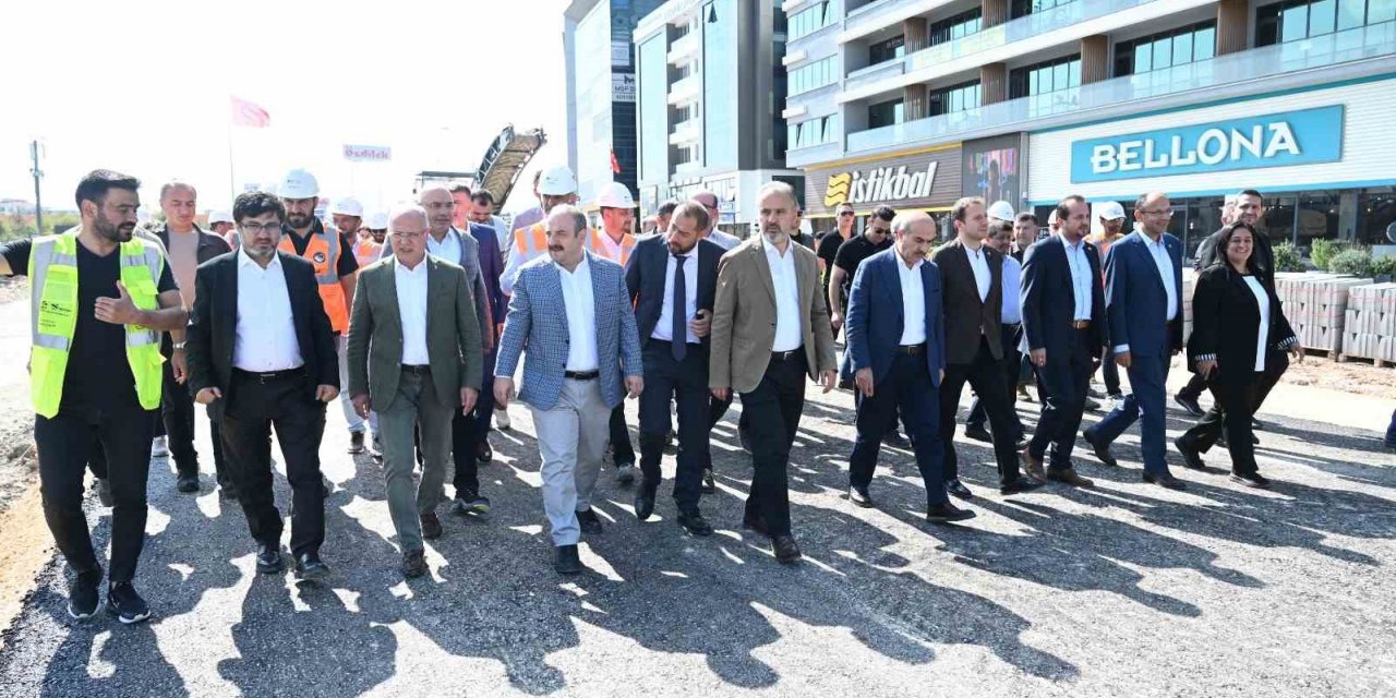 Mudanya yolundaki trafik çilesi yarın bitiyor