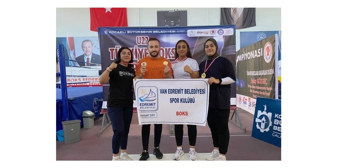 Edremit Boks Takımı Türkiye Şampiyonu oldu