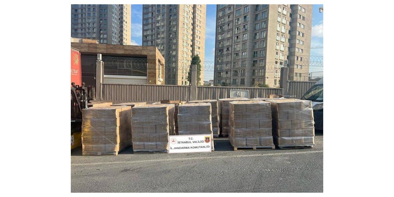 İstanbul’da bir tırda 15 ton etil alkol ele geçirildi