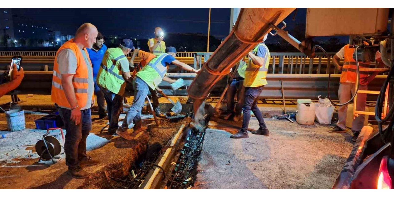 Sakıp Sabancı Köprüsü güçleniyor