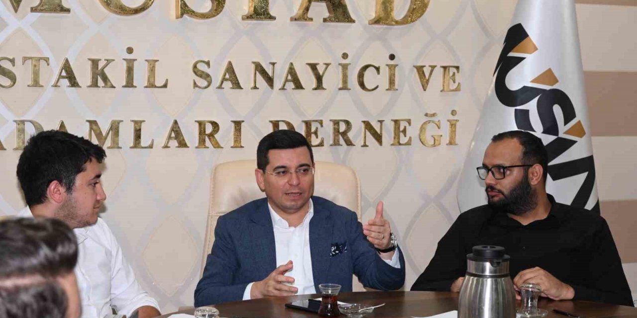 Tütüncü, MÜSİAD üyesi gençlerle tecrübelerini paylaştı