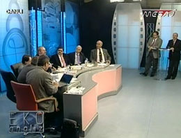 Haydar Baş'ın programında canlı dayak VİDEO