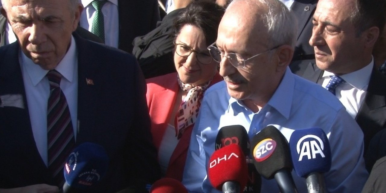 CHP lideri Kılıçdaroğlu, Mansur Yavaş’ın belediye başkanı adayı olduğunu duyurdu