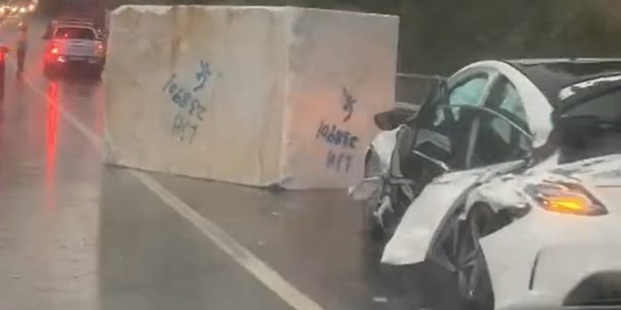 Yanlış yüklenen mermer blok faciaya neden oluyordu