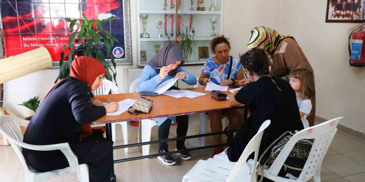 Çiftlikköy Belediyesi’nin kış kurslarına büyük ilgi