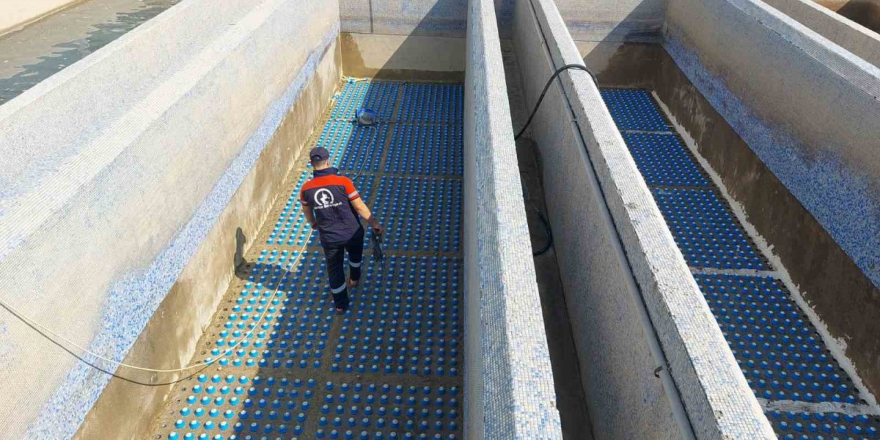 İçme suyu havuzları bakımdan geçti