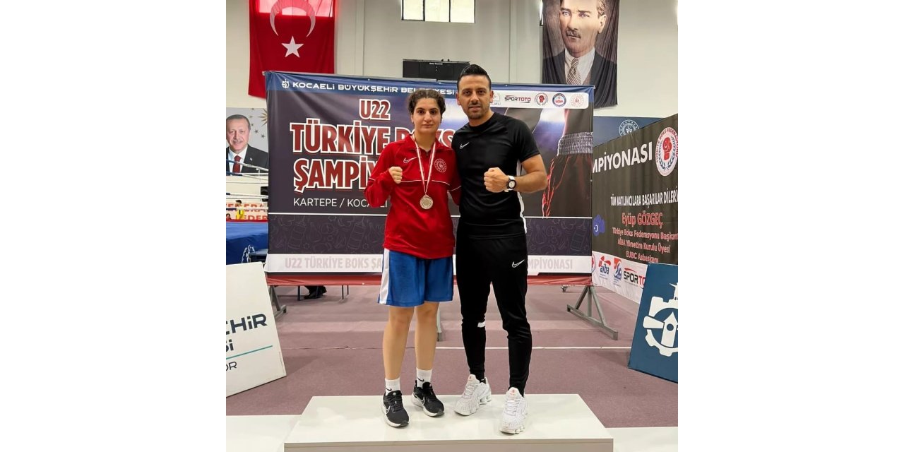 Demir yumruk Meryem, Türkiye ikincisi oldu