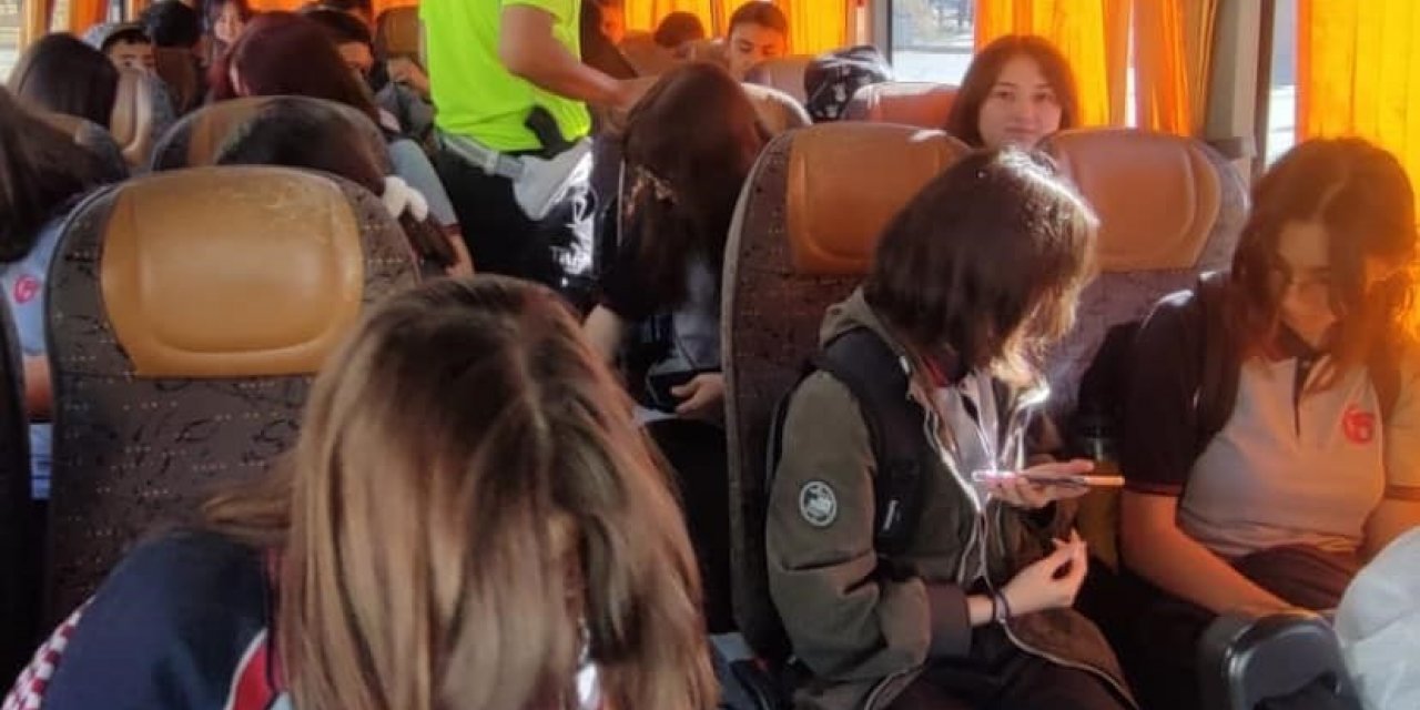 Okul servislerine denetim: 7 sürücüye cezai işlem uygulandı