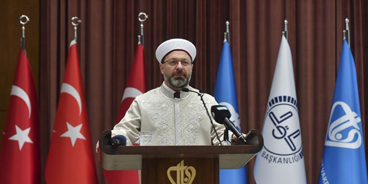 Diyanet İşleri Başkanı Erbaş’tan Libya halkına: Geçmiş olsun